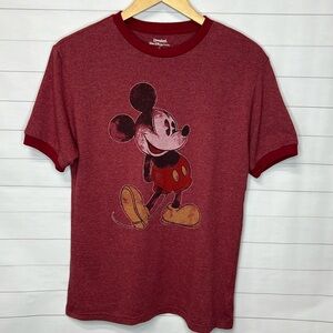 Disney Parks - Mickey Mouse - Ringer T-Shirt - Small